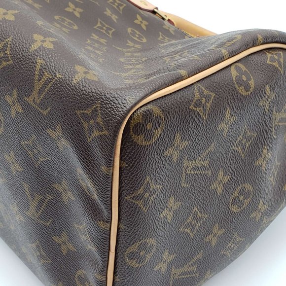 100% Authentic Louis Vuitton Speedy 35 Monogram Boston Hand Bag - Picture 8 of 16